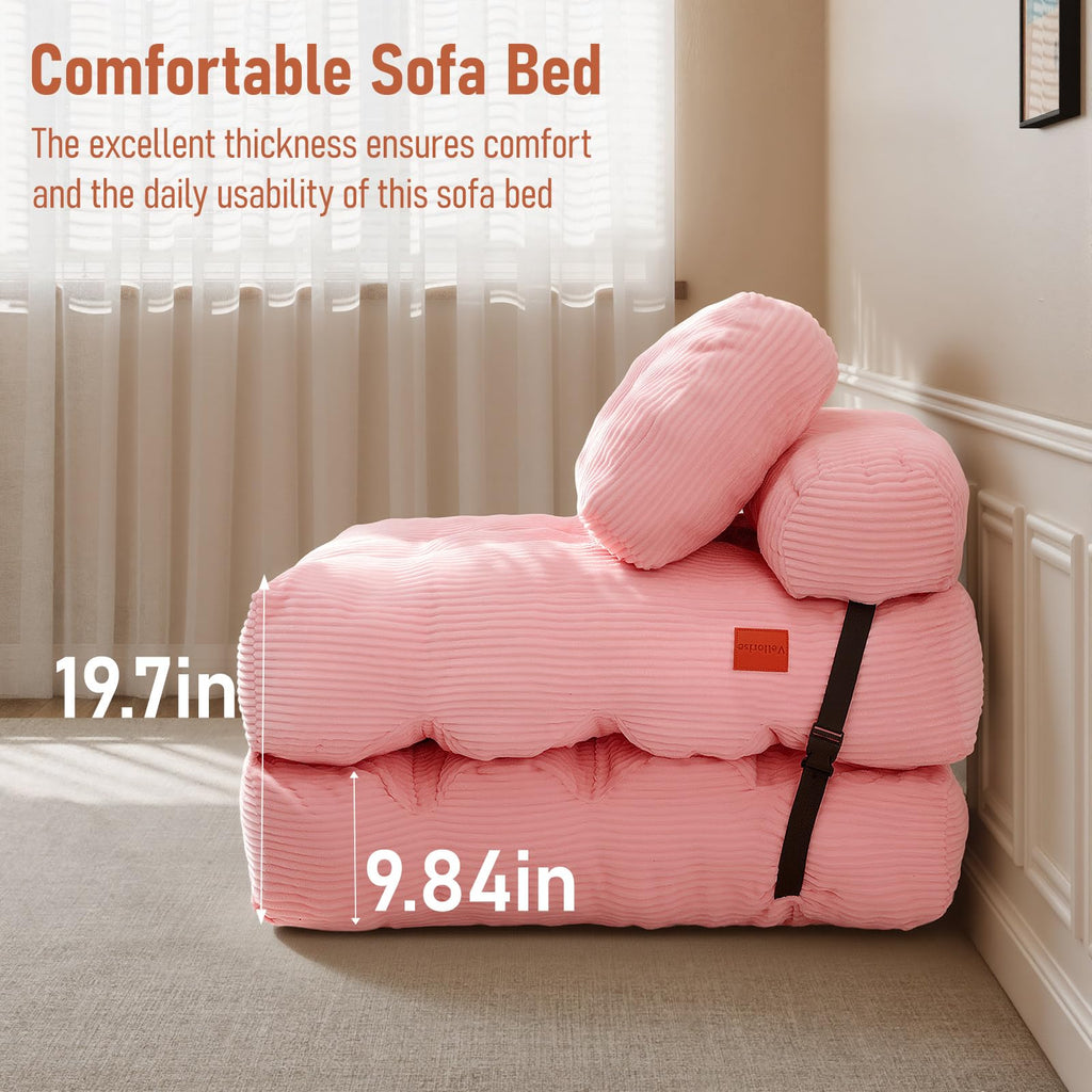 Folding Convertible Sofa Bed with Pillow C26549