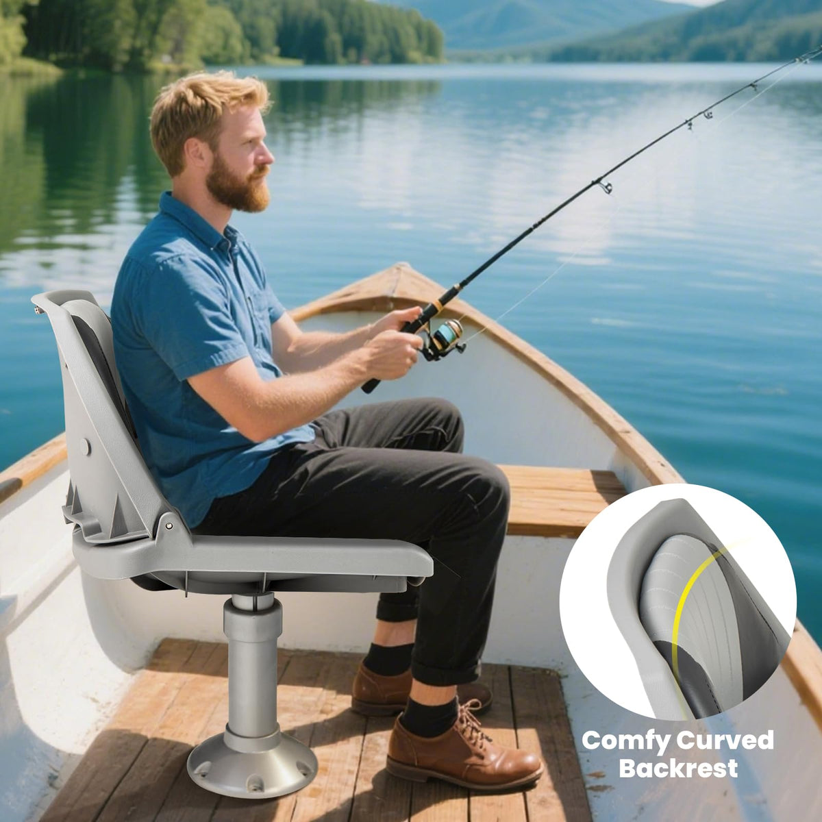 Folding Low Back Boat Seats H263