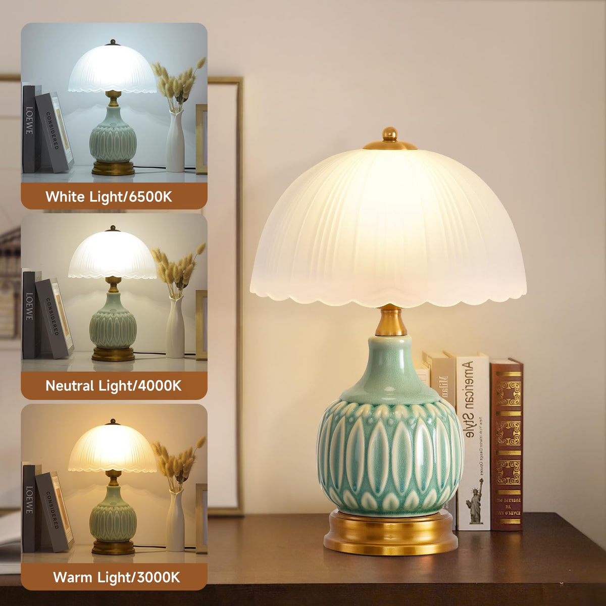 Ceramic Retro Table Lamp N976