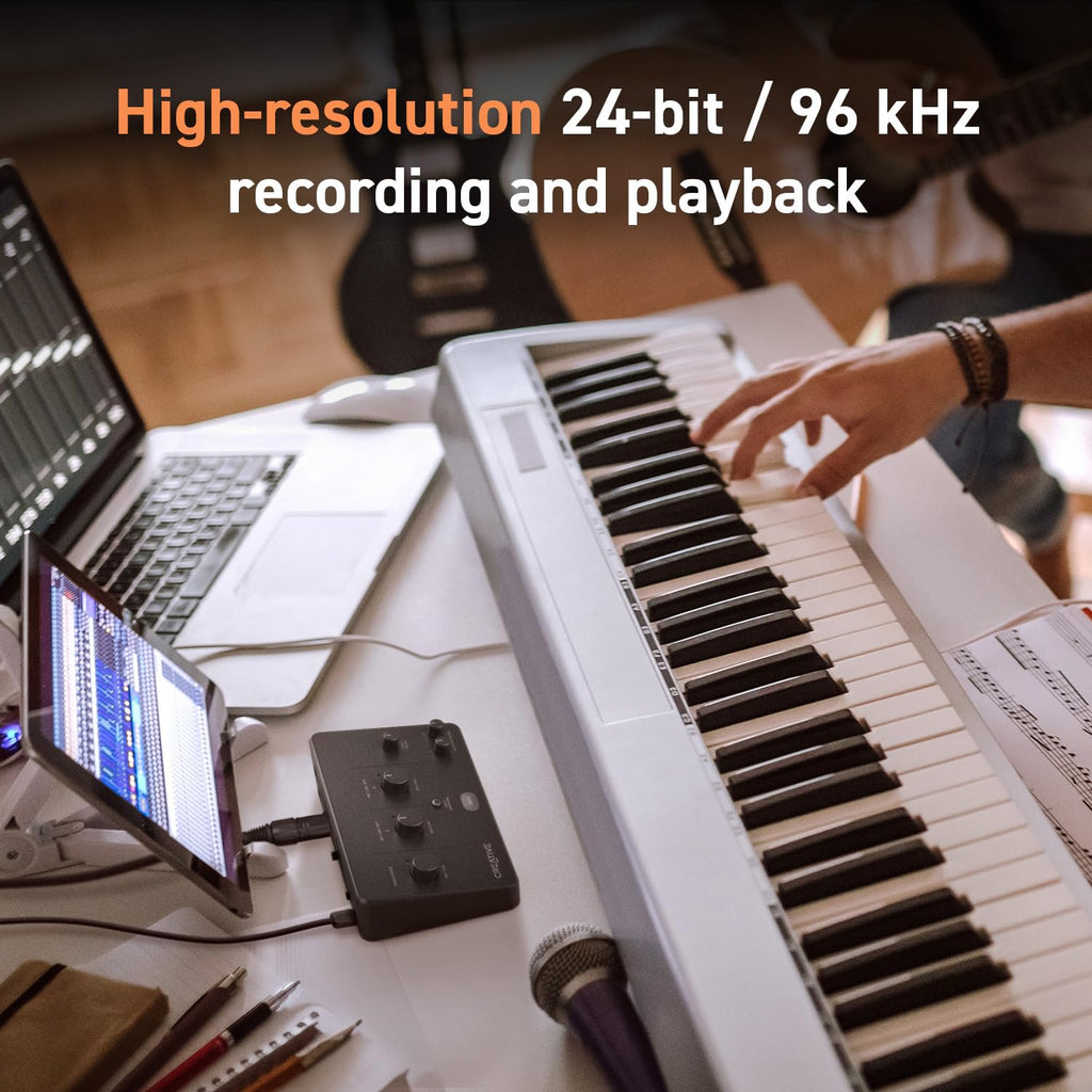 USB Audio Interface with Direct Monitoring Y324