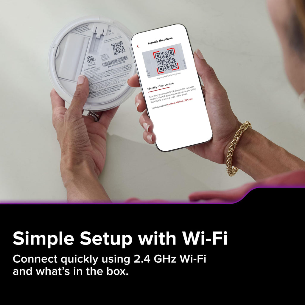 Hardwired Smoke and Carbon Monoxide Detector Q287