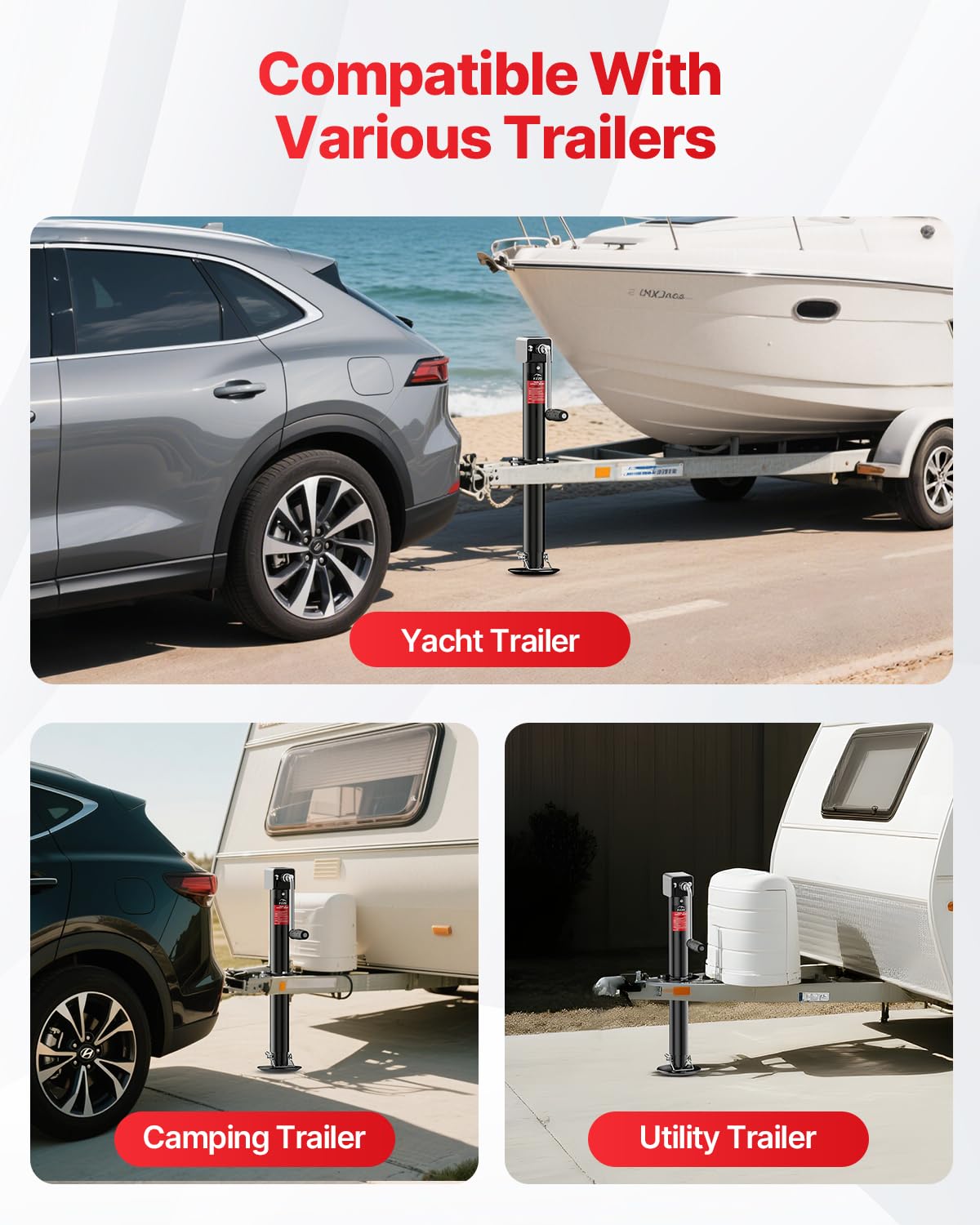 5000 lbs A-Frame Trailer Jack Y8957