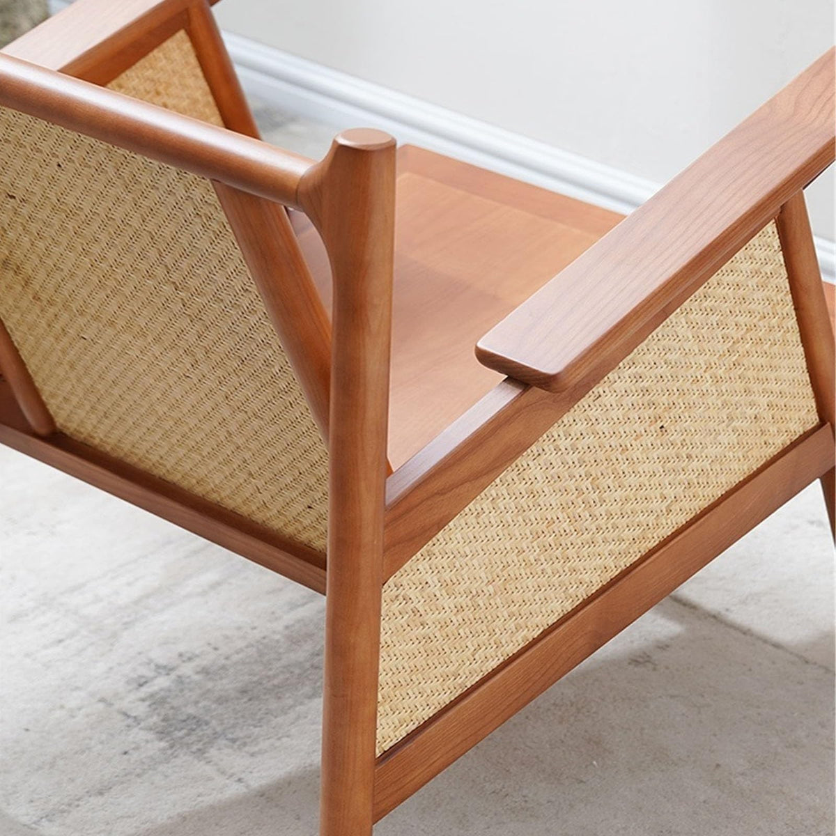 Rattan Wood Wicker Sofa Chair H403780