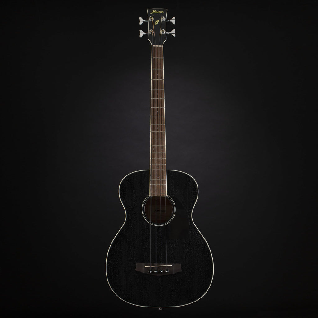 Weathered Black Acoustic-electric Bass S3221