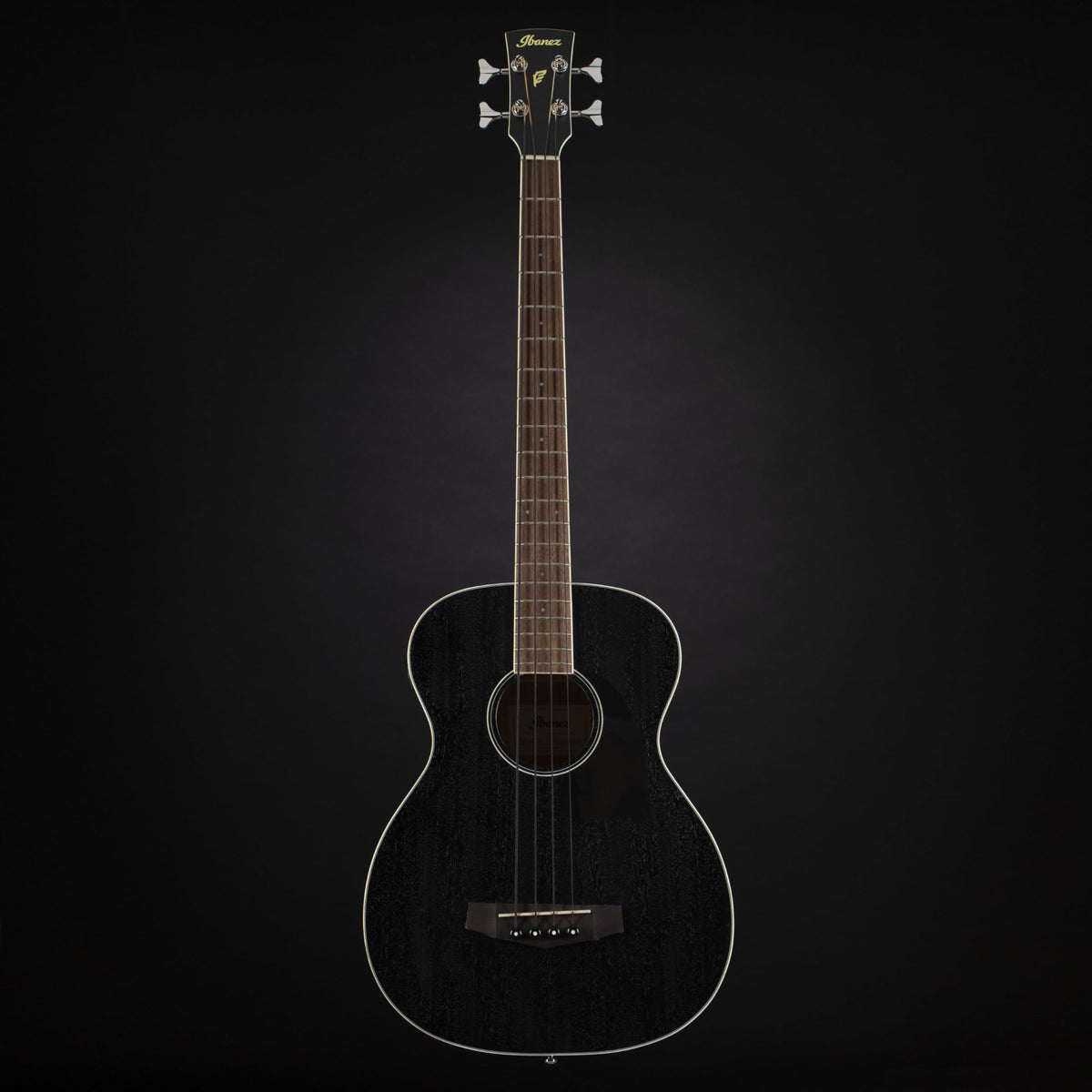 Weathered Black Acoustic-electric Bass S3221