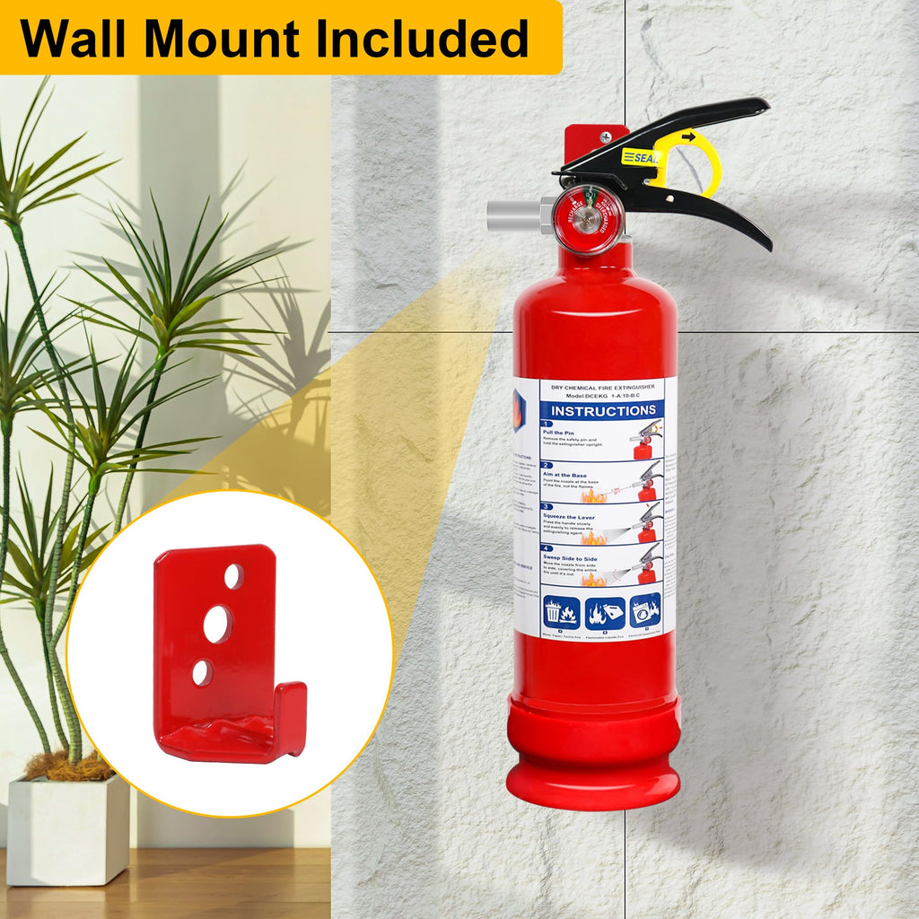 6 Pack ABC Dry Chemical Fire Extinguishers M4813