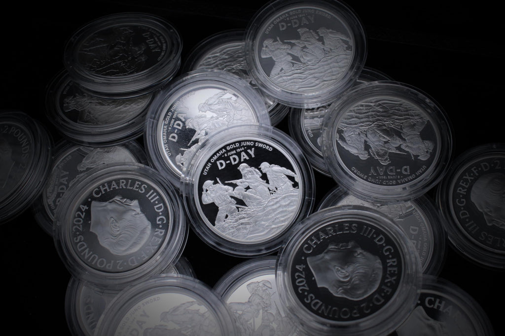 1 oz Silver D-Day 80th Anniversary Coin E834058