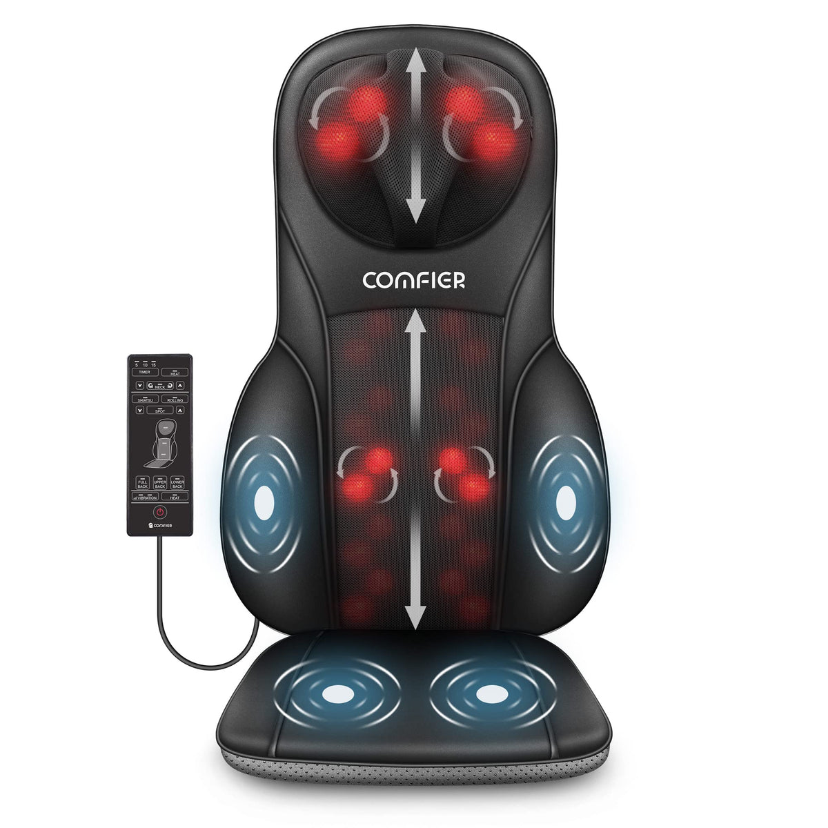Shiatsu Back Massager with Heat A337