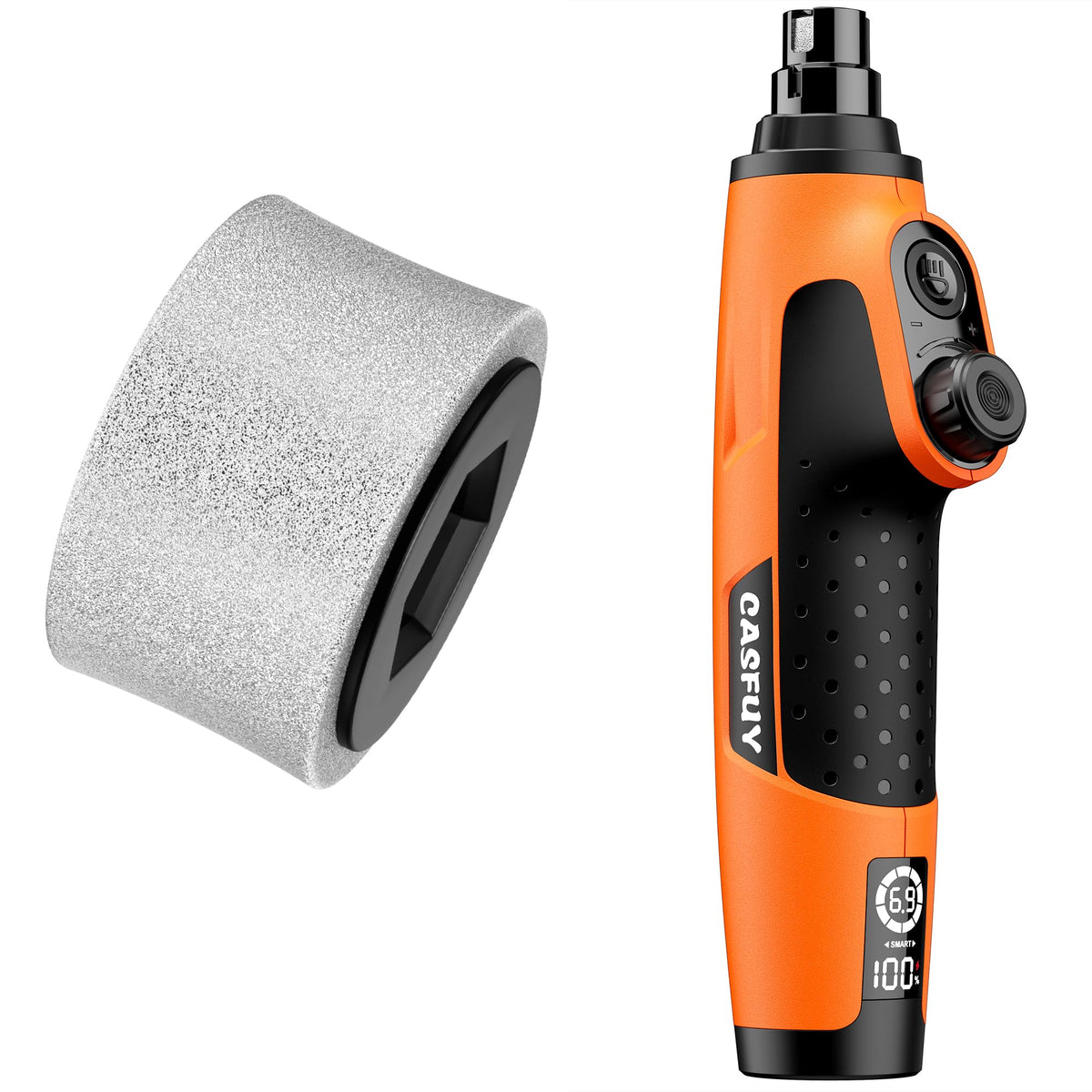Dog Nail Grinder & Replacement Grinding Head Bundle F599