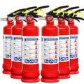 6 Pack ABC Dry Chemical Fire Extinguishers M4813