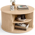 Round Coffee Table with Storage Z2458