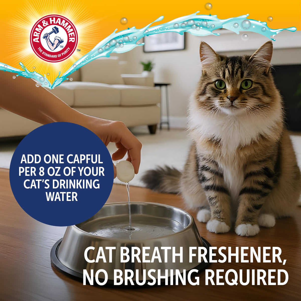 Cat Dental Water Additive 8 Fl Oz 6-Pack G28854