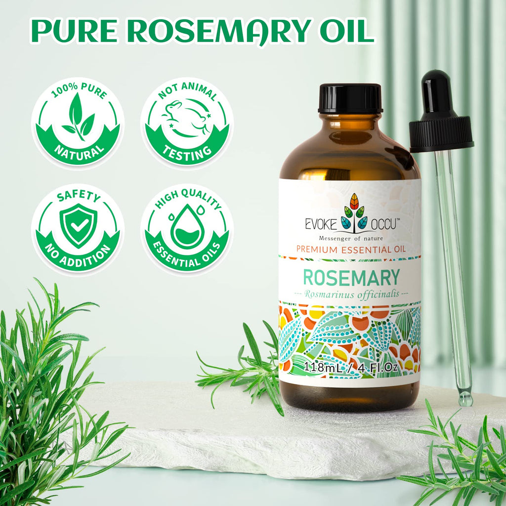 Rosemary Peppermint Lavender Geranium Essential Oil 4 Oz Q4623