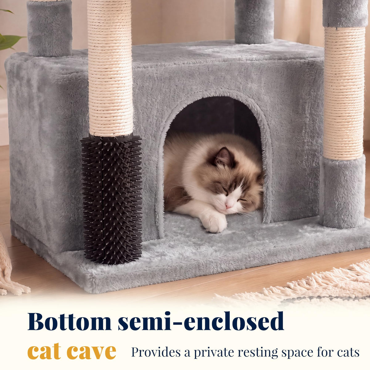 Cat Tree Tower with Extra Large Platform H8233