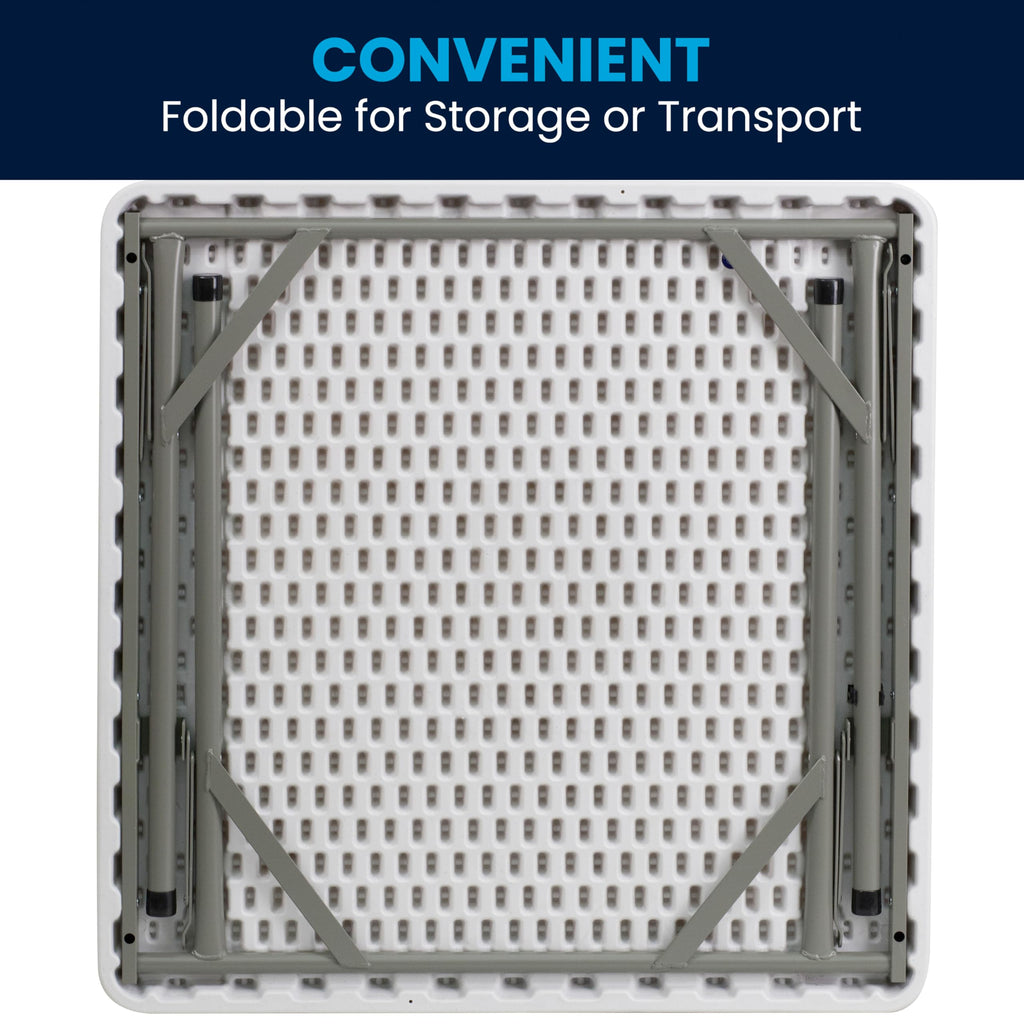 Square Plastic Folding Table T609