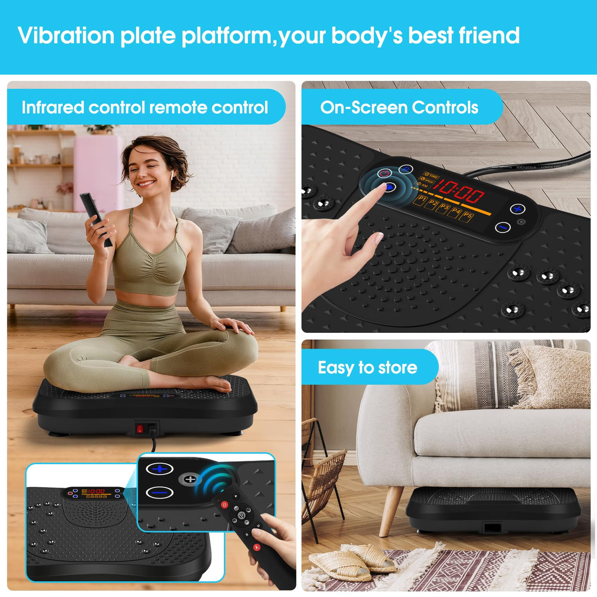 Vibration Plate Exercise Machine L17821