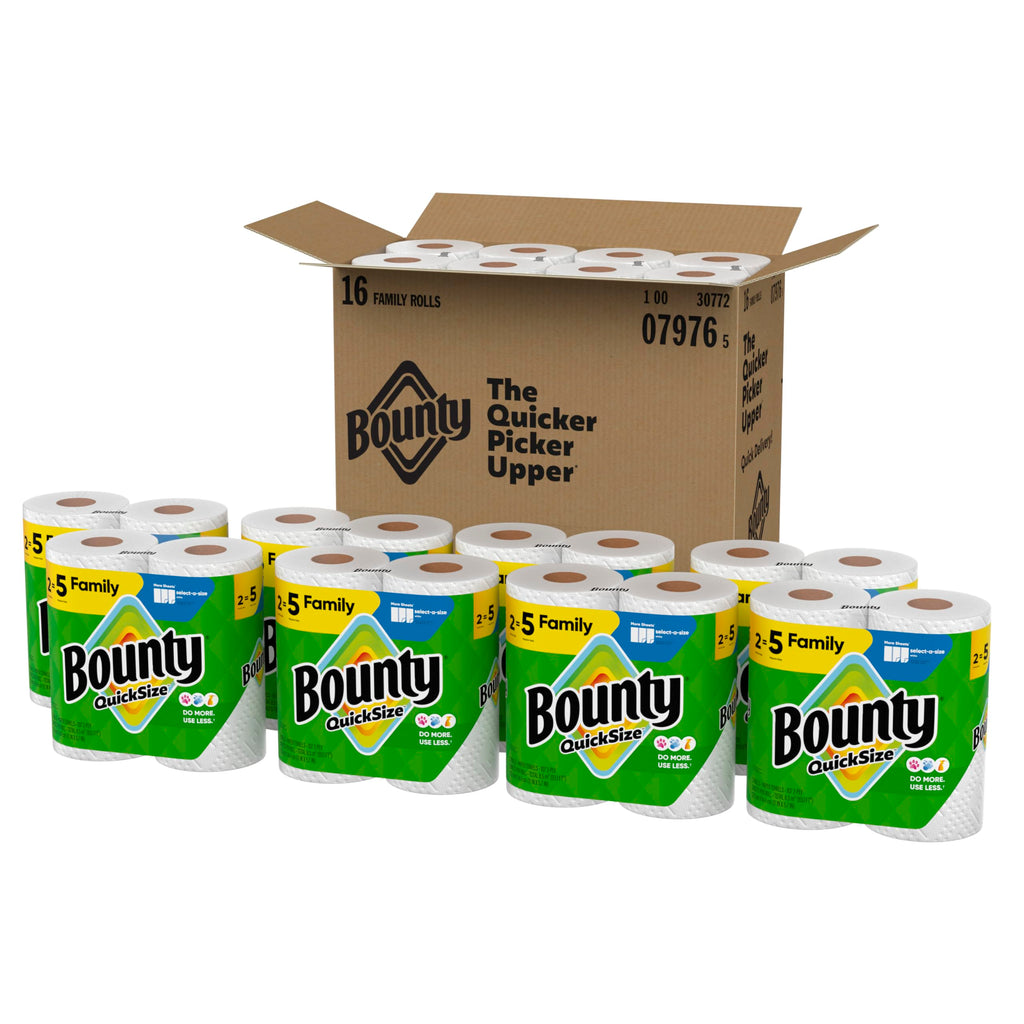 White Paper Towels 16 Family Rolls H327049