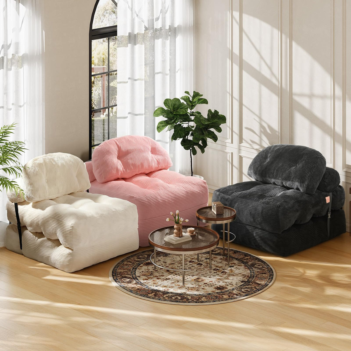Folding Convertible Sofa Bed with Pillow C26549
