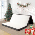 4 Inch Tri Fold Memory Foam Mattress with Washable Cover L96978