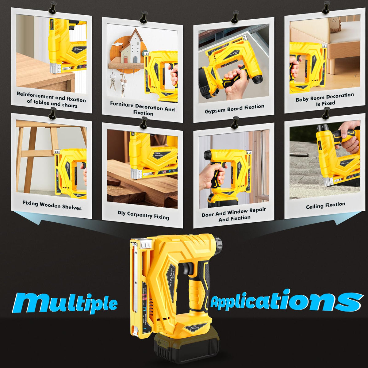 18 Gauge Cordless Brad Nailer and Narrow Crown Stapler W191