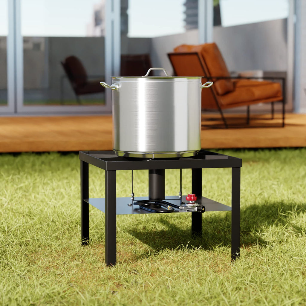 60 Qt. Aluminum Outdoor Seafood Boiler/Steamer Kit C55772