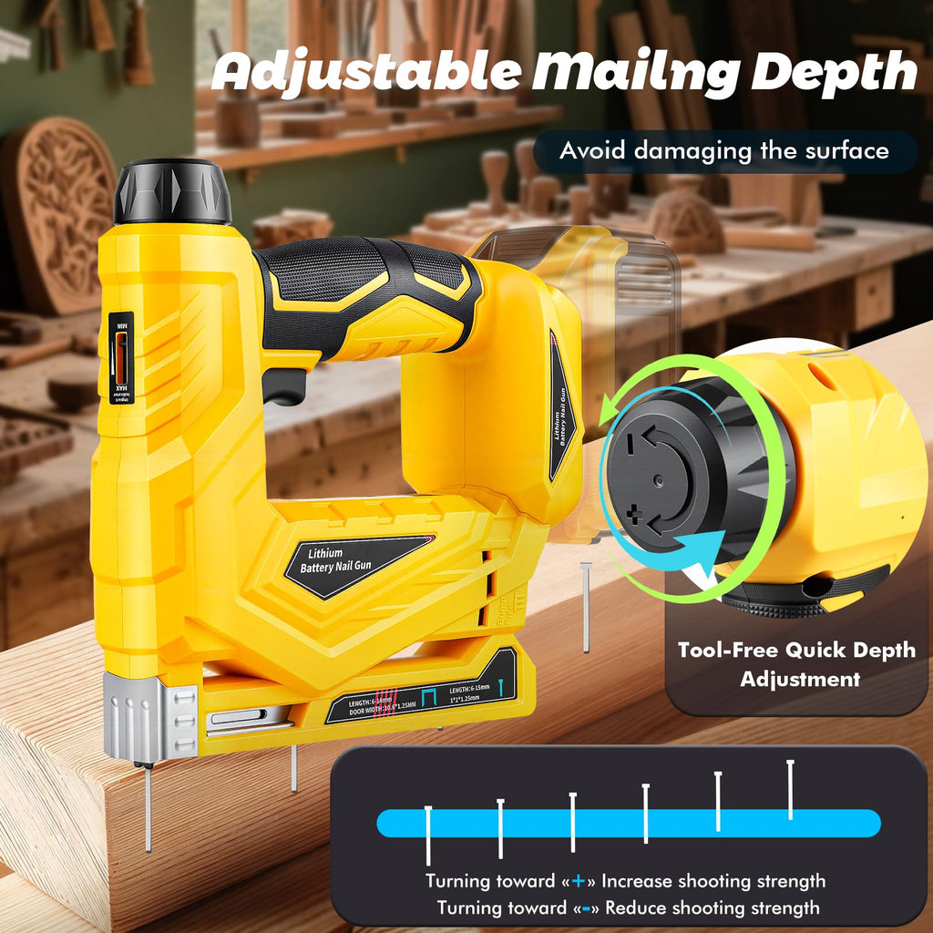 18 Gauge Cordless Brad Nailer and Narrow Crown Stapler W191