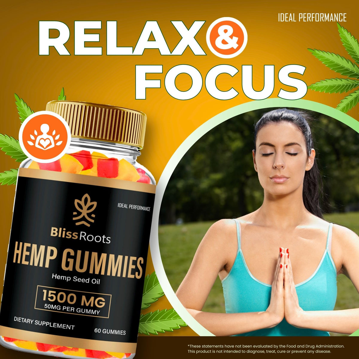Hemp Gummies with Hemp Seeds Organic Extract 2 Pack L500