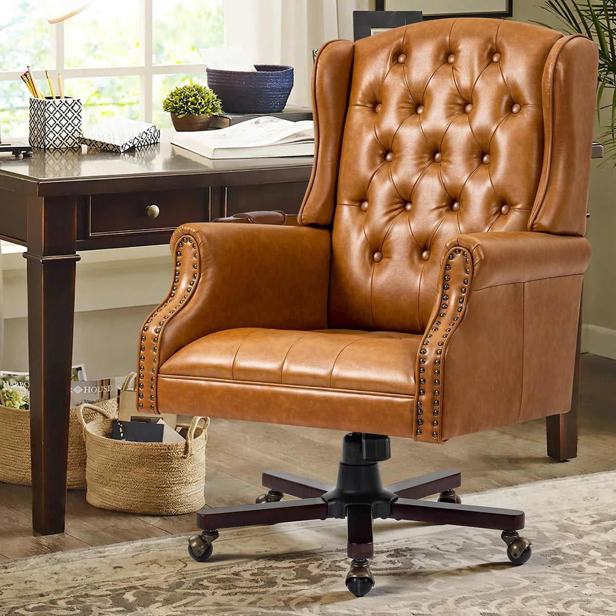 Brown Ergonomic Office Chair R5370