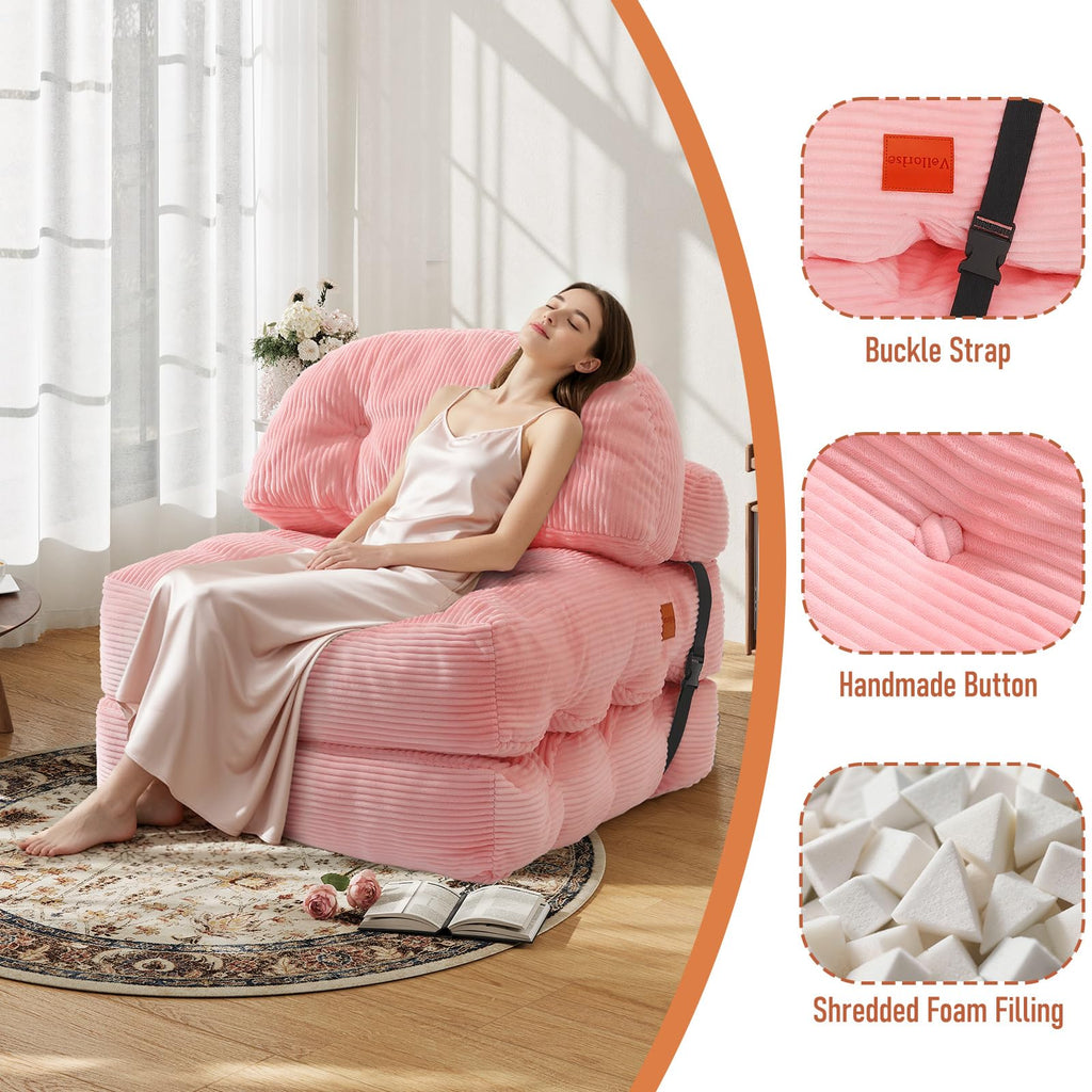 Folding Convertible Sofa Bed with Pillow C26549
