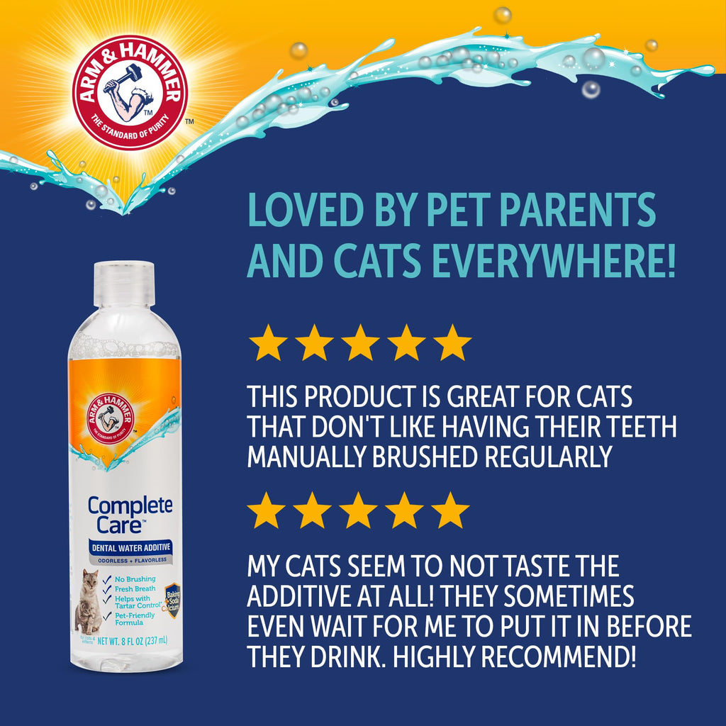Cat Dental Water Additive 8 Fl Oz 6-Pack G28854