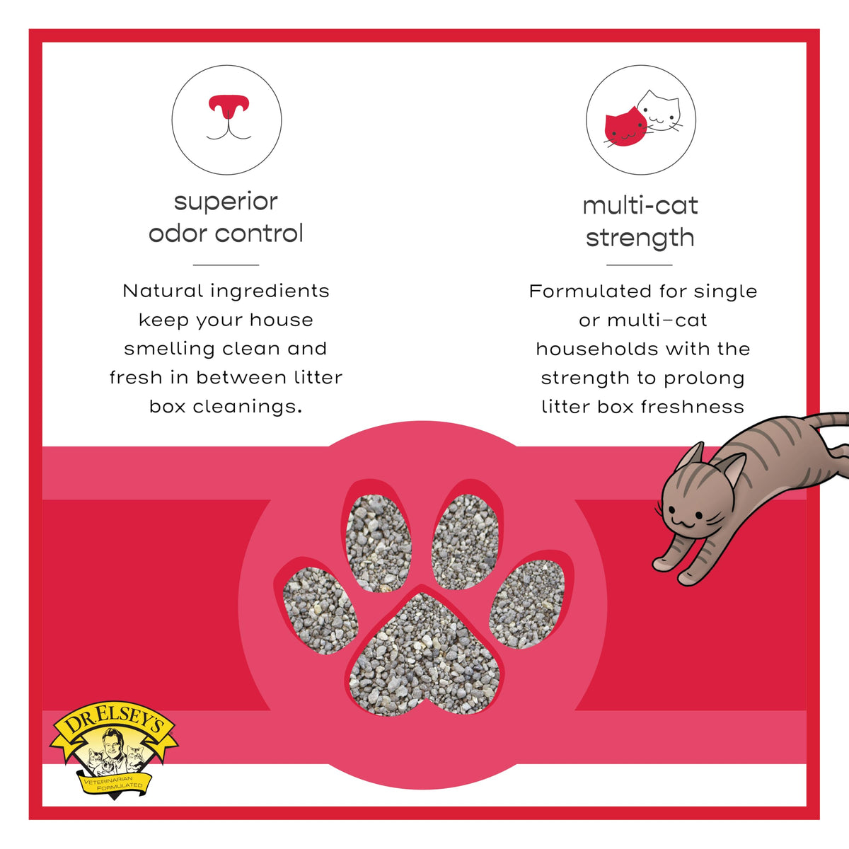 Clumping Clay Cat Litter 40 lb. Bag M616