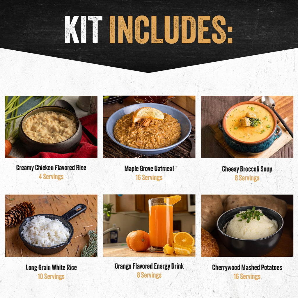 Gluten-Free Freeze-Dried Food Kit 120 Servings V21085