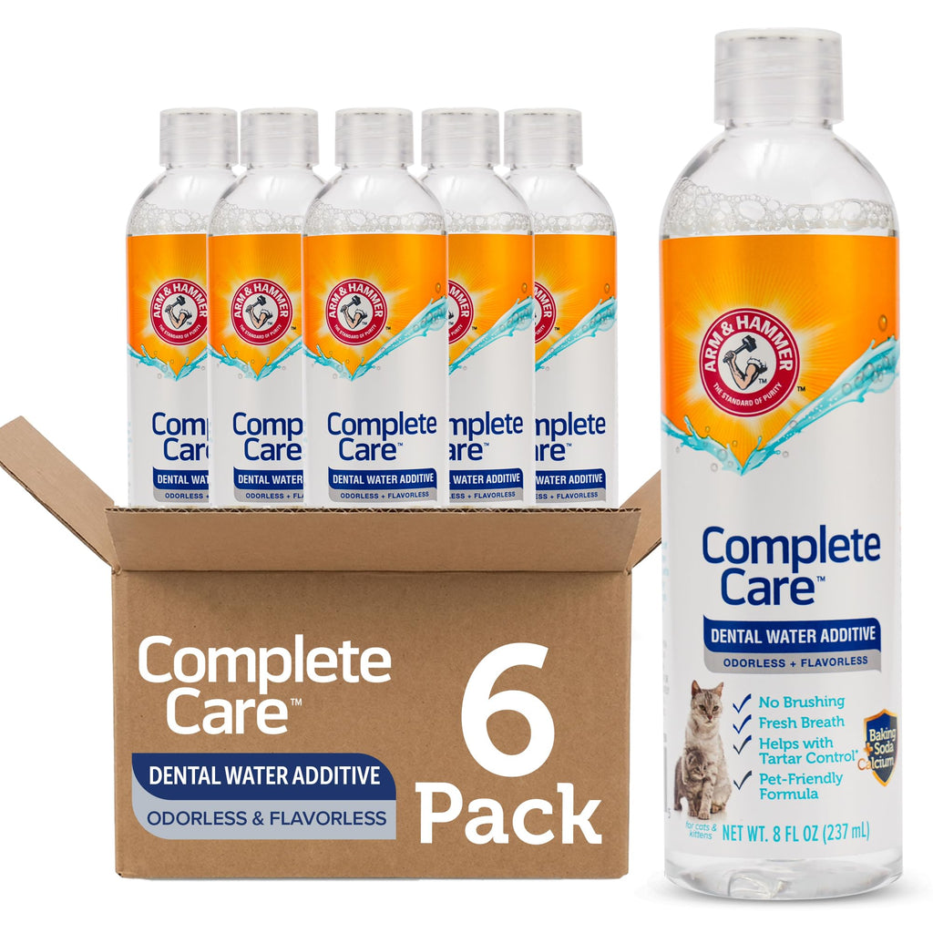 Cat Dental Water Additive 8 Fl Oz 6-Pack G28854