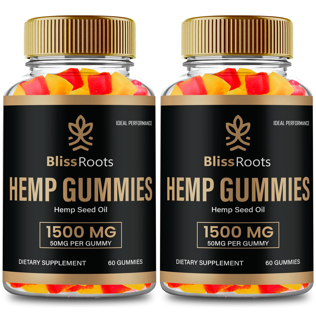 Hemp Gummies with Hemp Seeds Organic Extract 2 Pack L500