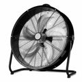 Industrial Drum Fan, High Velocity Air Circulator with 5 Aluminium Blades, 3-Speed Adjustable Tilt Metal Floor Fan T484