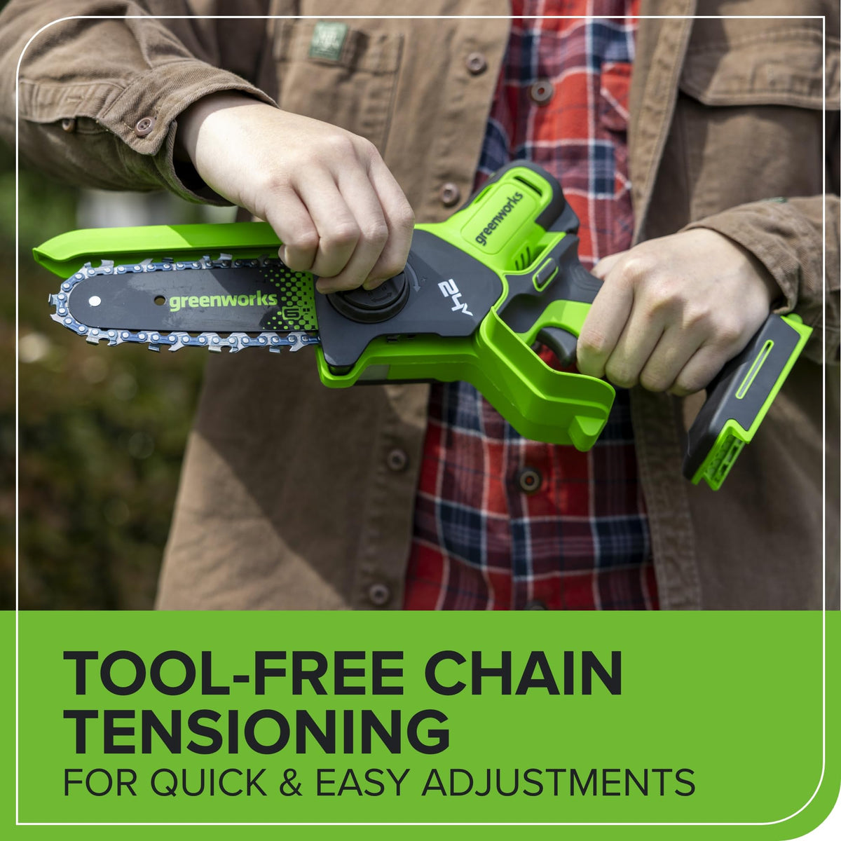 24V 6 in Mini Pruning Chainsaw R40449