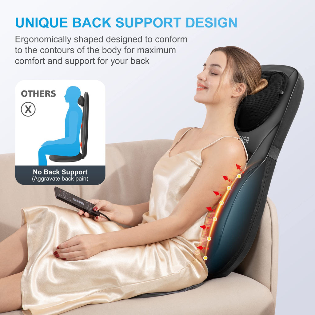 Shiatsu Back Massager with Heat A337