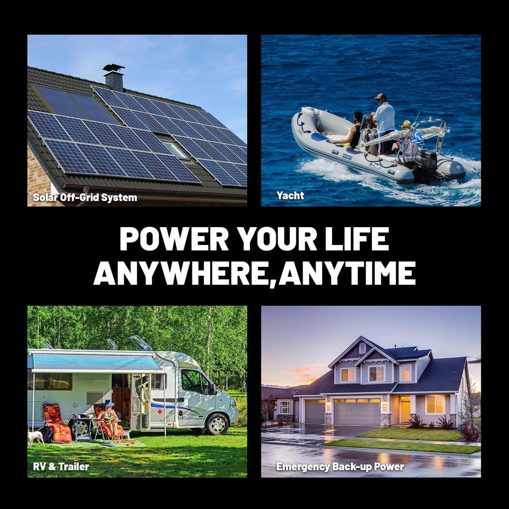 12V 100Ah LiFePO4 Battery Group 24 P833