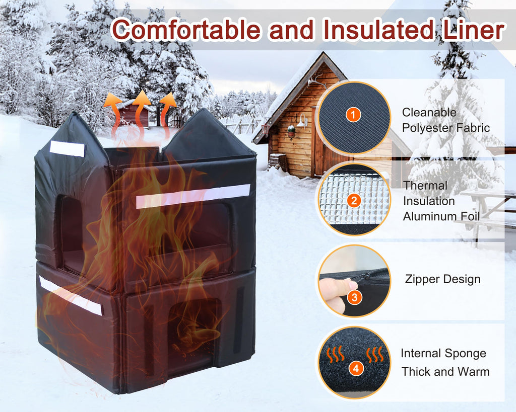 Insulated Outdoor Cat House O490