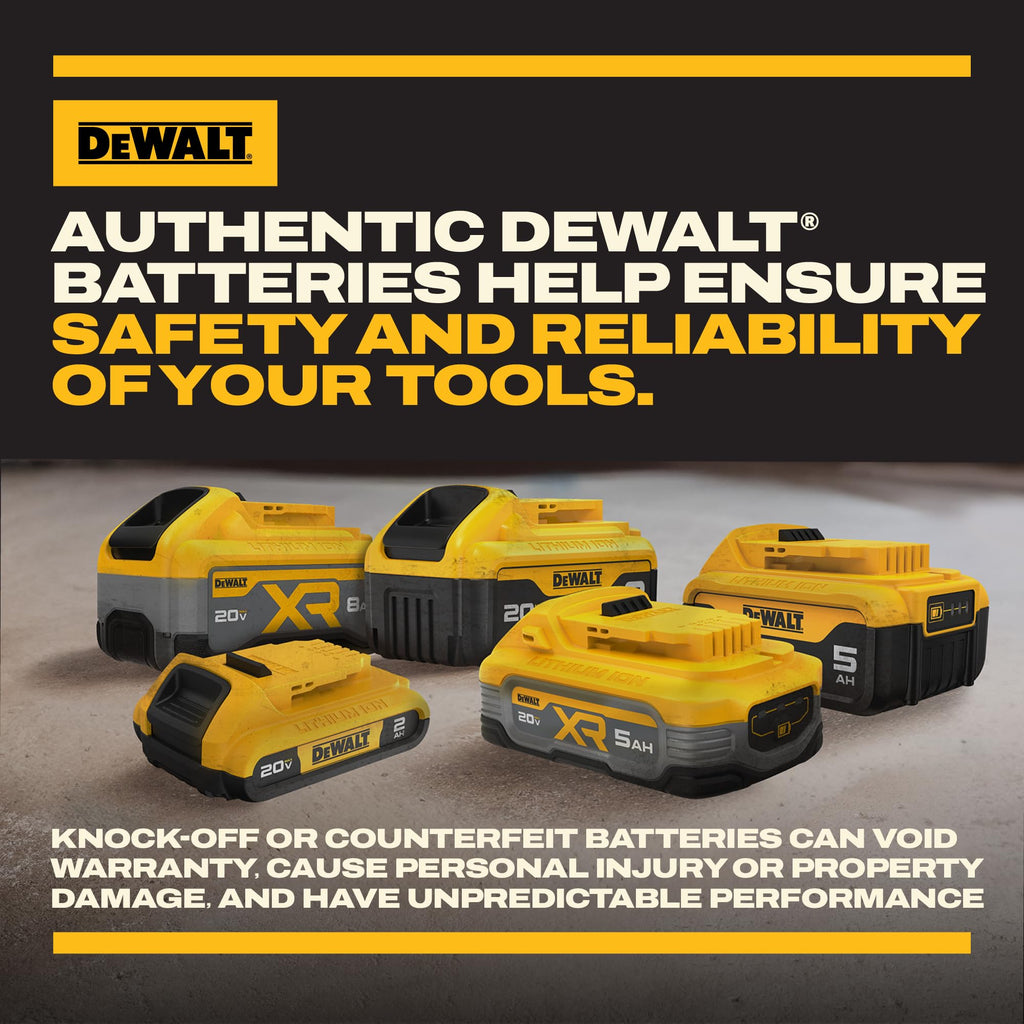 20V MAX Lithium Ion Battery 2 Ah and 4 Ah 4-Pack M4367