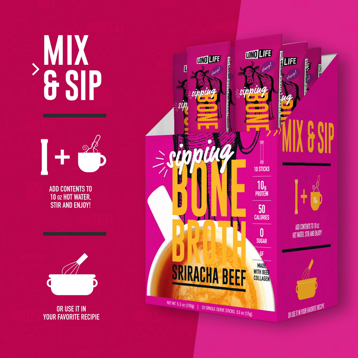 Beef Bone Broth Powder Mix C38050