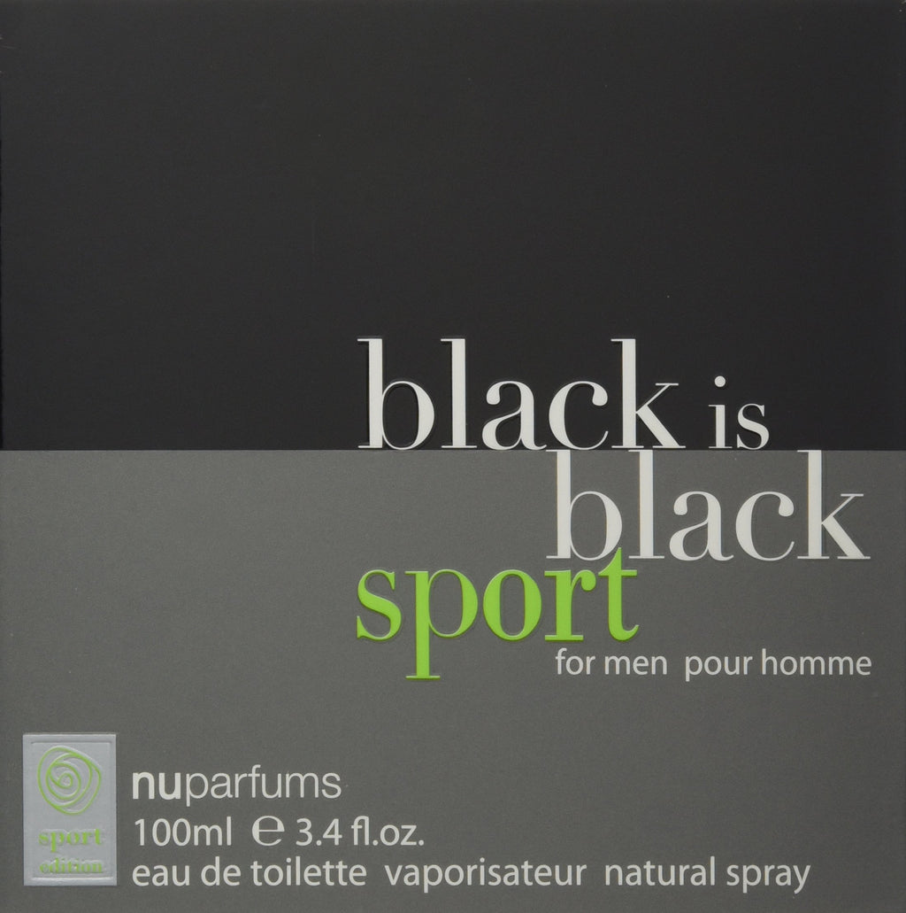 Black Eau de Toilette Spray for Men, 3.4 Ounce U90804
