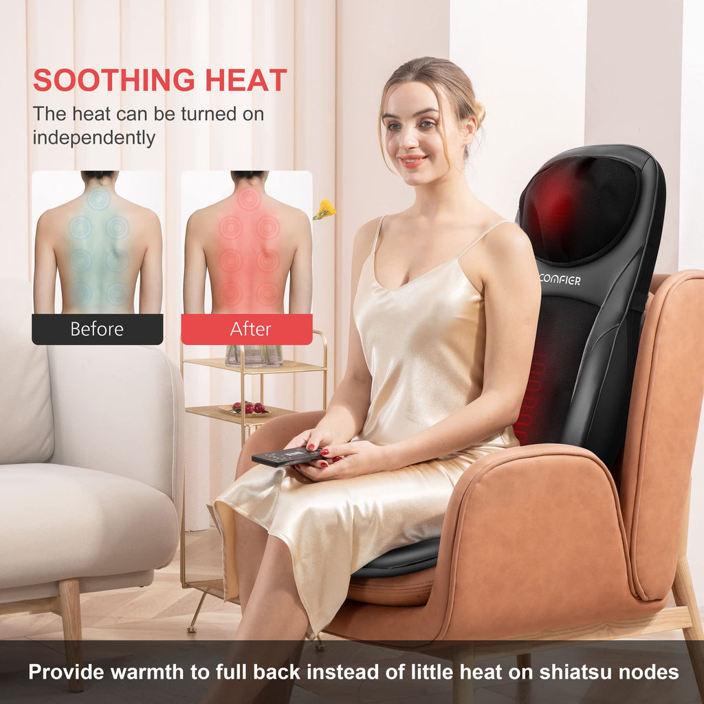 Shiatsu Back Massager with Heat A337