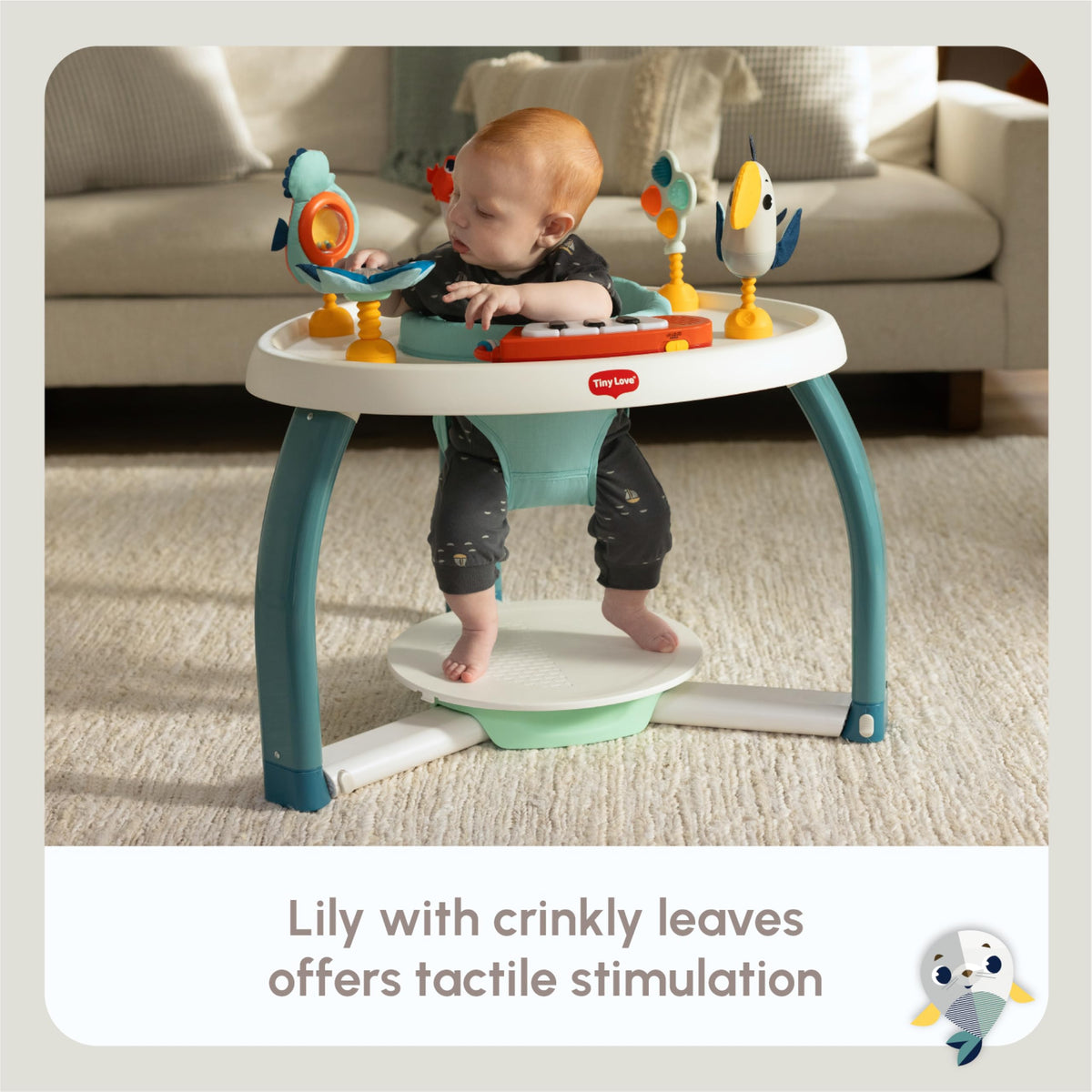 5-in-1 Activity Center with Piano & 6 Toys H250387