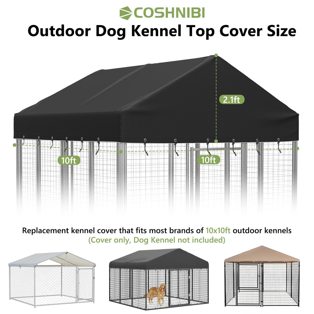 Heavy Duty Waterproof UV Resistant Dog Kennel Cover R7286