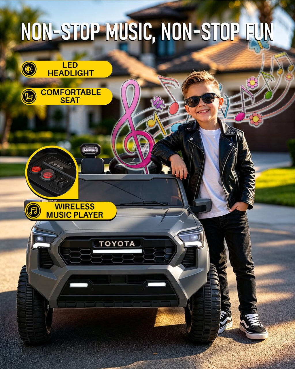 24V 2 Seater Ride On Kids Car S71910