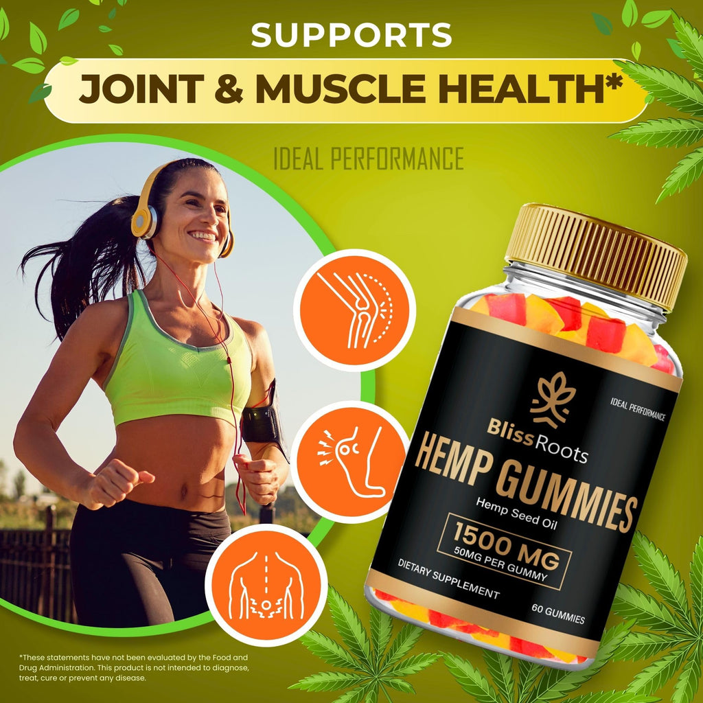 Hemp Gummies with Hemp Seeds Organic Extract 2 Pack L500