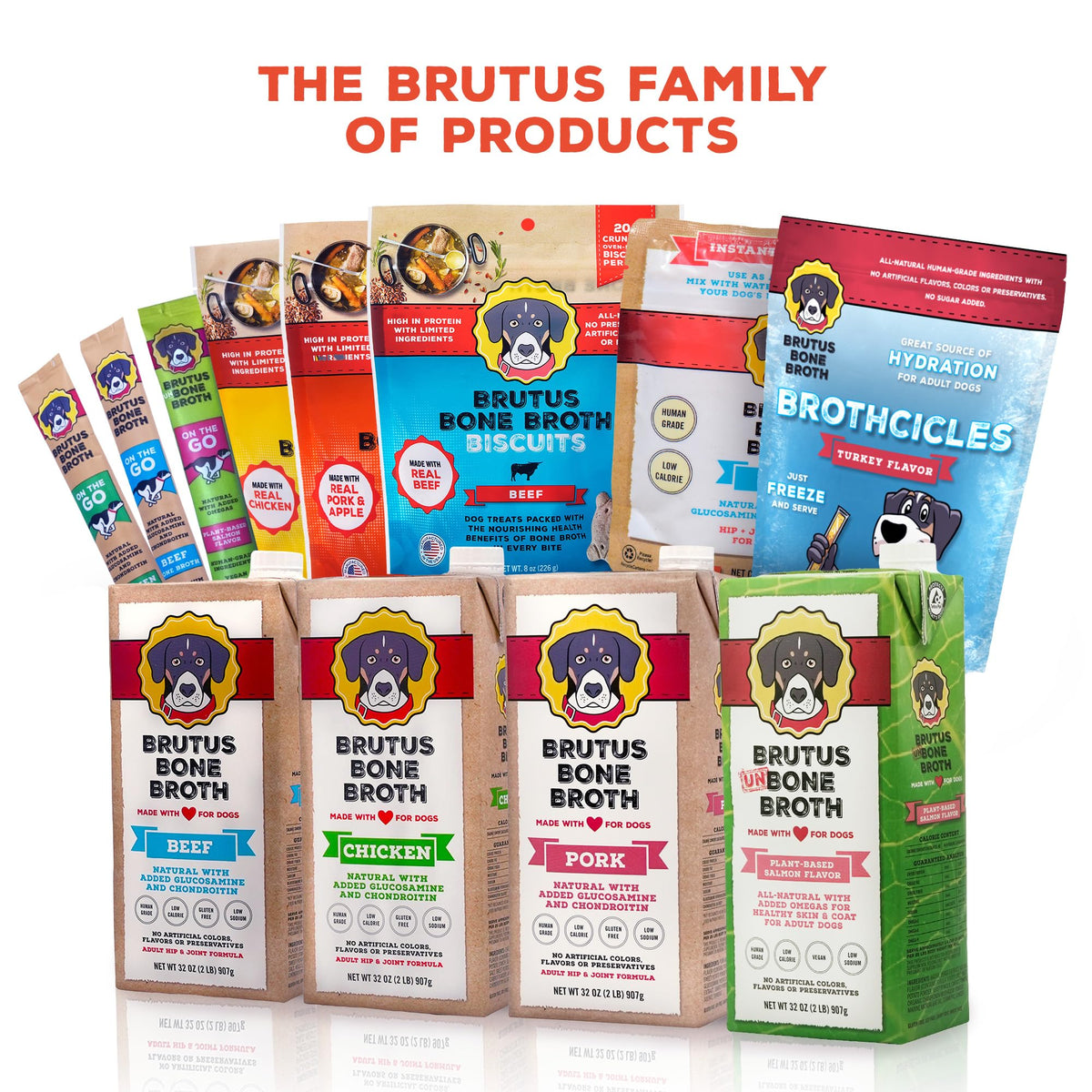 Chicken Flavor Bone Broth Powder for Dogs 3.5 oz G12396