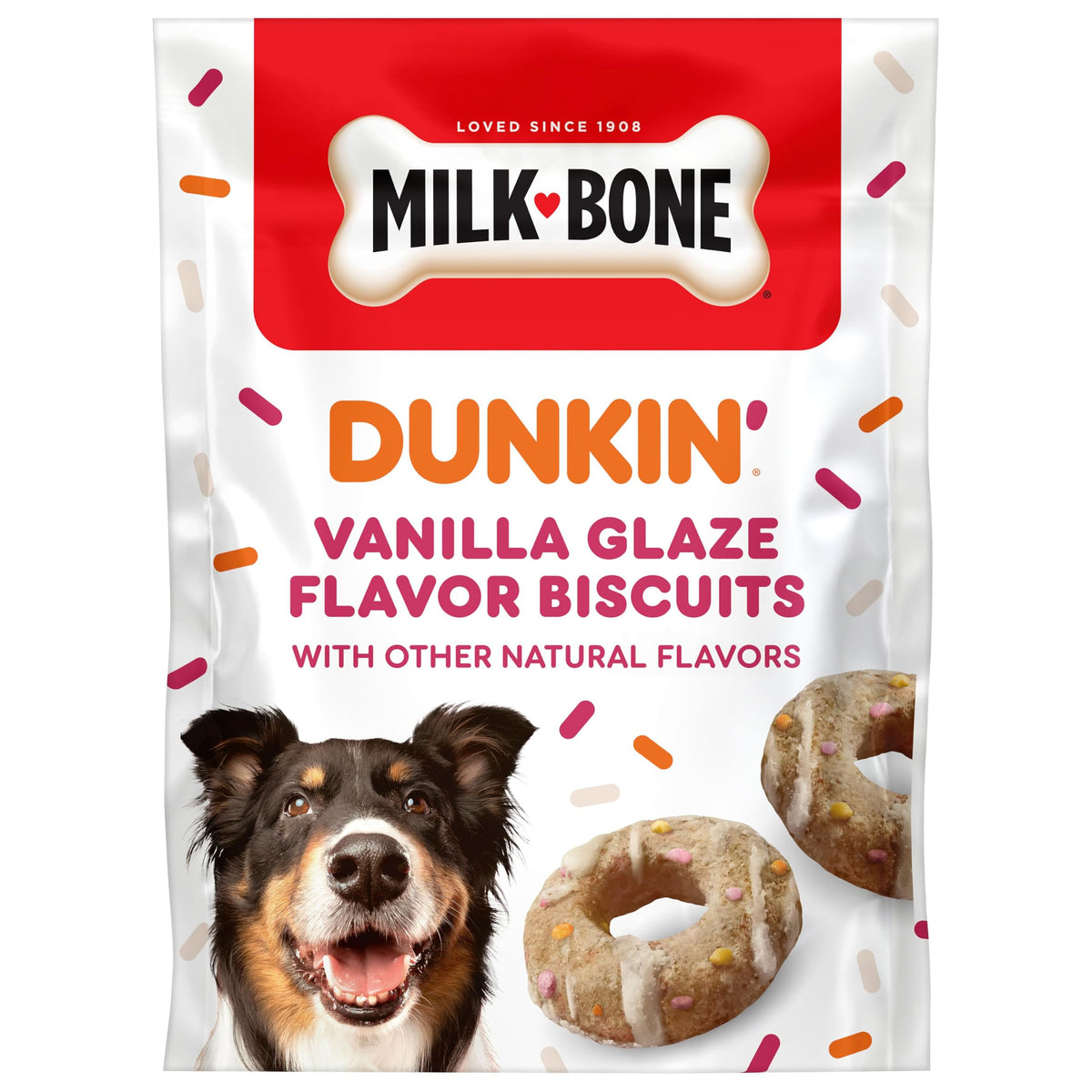 Vanilla Glaze Flavor Dog Biscuits, 8 Oz. K733