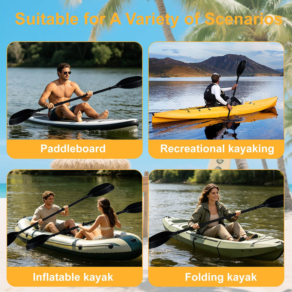 Adjustable 60-90 Inch Kayak Paddle Q82046